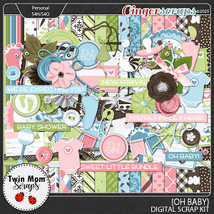 Oh Baby - KIT by Twin Mom Scraps