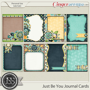 Just Be You Journal and Pocket Scrapbooking Cards