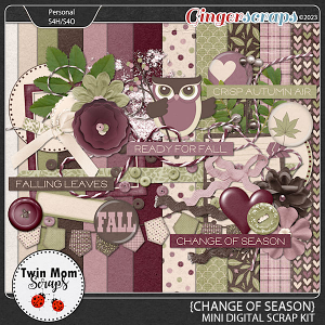 Change of Season - MINI KIT by Twin Mom Scraps