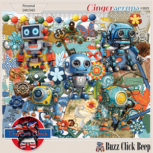 Buzz-Click-Beep Elements By The Brit Chick
