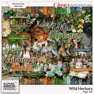 Wild Herbary Page Kit by Aimee Harrison Wild Herbary Page Kit by Aimee Harrison