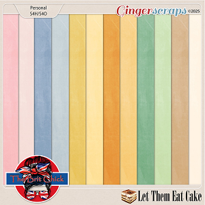 Let Them Eat Cake Cardstock By The Brit Chick