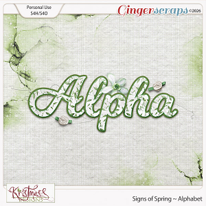 Signs of Spring Alphabet