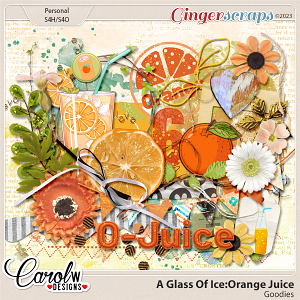 A Glass Of Ice:Orange Juice-Goodies