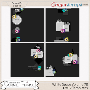 White Space Volume 78 - 12x12 Temps (CU Ok) by Connie Prince