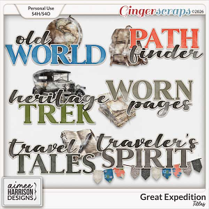 Great Expedition Titles by Aimee Harrison