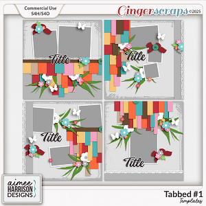 Tabbed #1 Templates by Aimee Harrison