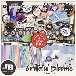 Grateful Blooms Bundle by JB Studio