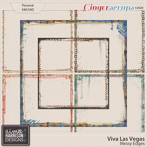 Viva Las Vegas Messy Edges by Aimee Harrison