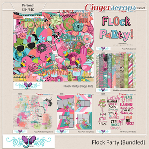 Flock Party {Bundled} by Triple J Designs