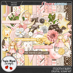 Tooth Fairy - KIT by Twin Mom Scraps