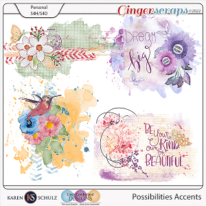 Possibilities Accents By Karen Schulz and Linda Cumberland  