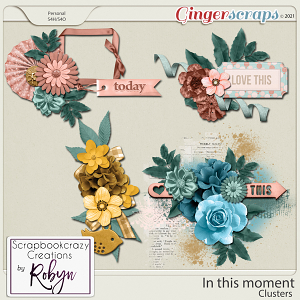 In this moment Clusters by Scrapbookcrazy Creations