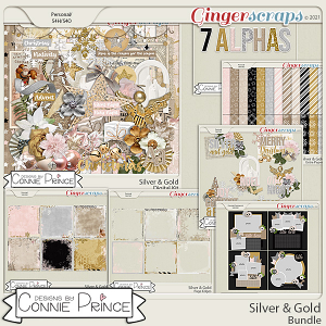 Silver & Gold  - Bundle by Connie Prince
