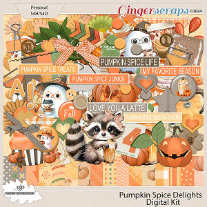 Pumpkin Spice Delight Kit -by Adrienne Skelton Designs 