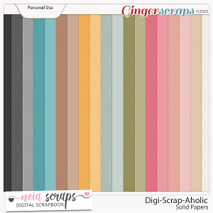 Digi-Scrap-Aholic - Solid Papers - by Neia Scraps