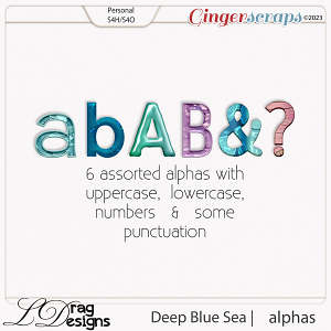 Deep Blue Sea: Alphas by LDragDesigns