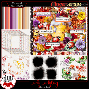 Lucky Ladybug Bundle by ADB Designs