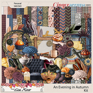 An Evening in Autumn from Designs by Lisa Minor