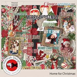 Home for Christmas Kit by Wetfish Designs