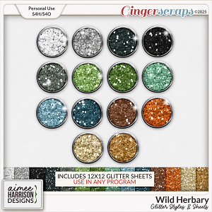 Wild Herbary Glitters by Aimee Harrison