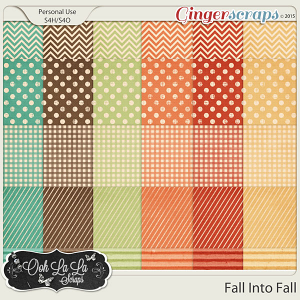 Fall Into Fall Pattern Papers
