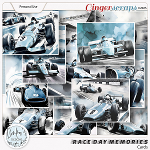Race Day Memories Cards by Ilonka's Designs