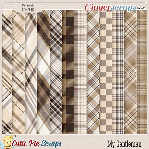 My Gentalman Plaid Papers