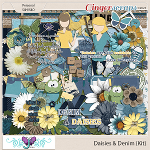 Daisies & Denim Kit by Triple J Designs