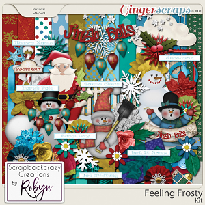 Feeling Frosty Kit by Scrapbookcrazy Creations