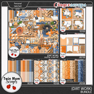 Dirt Work - BUNDLE by Twin Mom Scraps