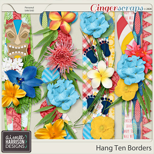 Hang Ten Borders by Aimee Harrison