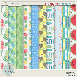 Hawaii Patterns by Ilonka's Designs