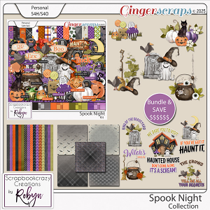 Spook Night Collection by Scrapbookcrazy Creations