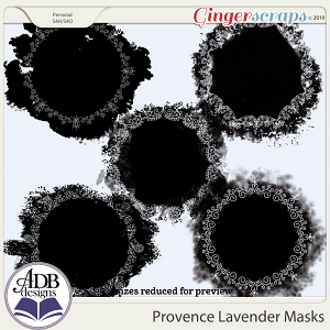 Provence Lavender Masks