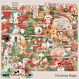 Christmas Magic MEGA Kit by The Scrappy Kat