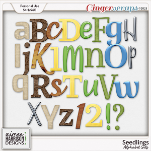 Seedlings Alphabet Sets by Aimee Harrison Seedlings Alphabet Sets by Aimee Harrison