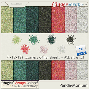 Panda-Monium! Glitter Pack