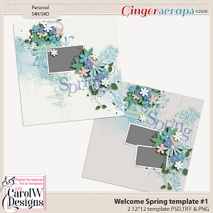 Welcome Spring-Template #1