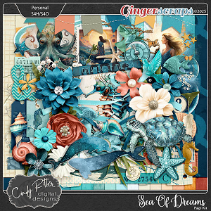 Sea Of Dreams [Scenic Papers] by Cindy Ritter