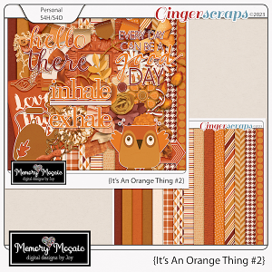 It's An Orange Thing #2 by Memory Mosaic