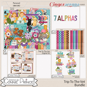 Trip To The Vet - Bundle by Connie Prince