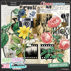 Memory Keeper Vintage by JB Studio and Heartstring Scrap Art