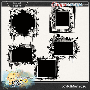 Joyful May 2026 Photo Masks