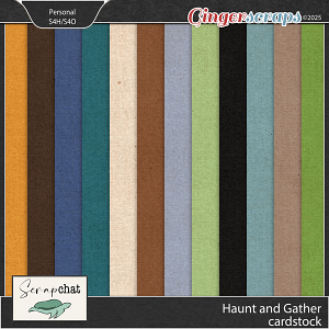 Haunt and Gather Cardstock by ScrapChat Designs