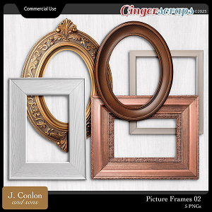 Frames 02 CU Embellishments by J. Conlon and Sons