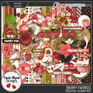 Berry Fairies - KIT by Twin Mom Scraps