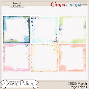 #2026 March - Page Edges by Connie Prince