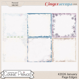 #2026 January - Page Edges by Connie Prince
