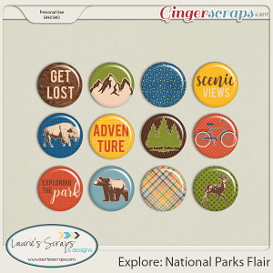 Explore: National Parks Flairs